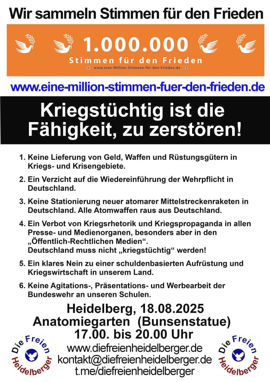 Montag, 18.08.2025, HD-Altstadt, Anatomiegarten