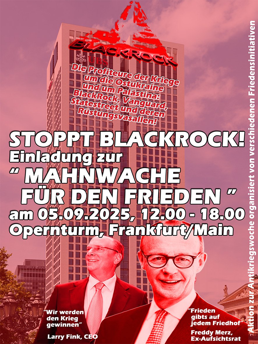 Freitag, 05.09.2025, Frankfurt am Main, Opernturm