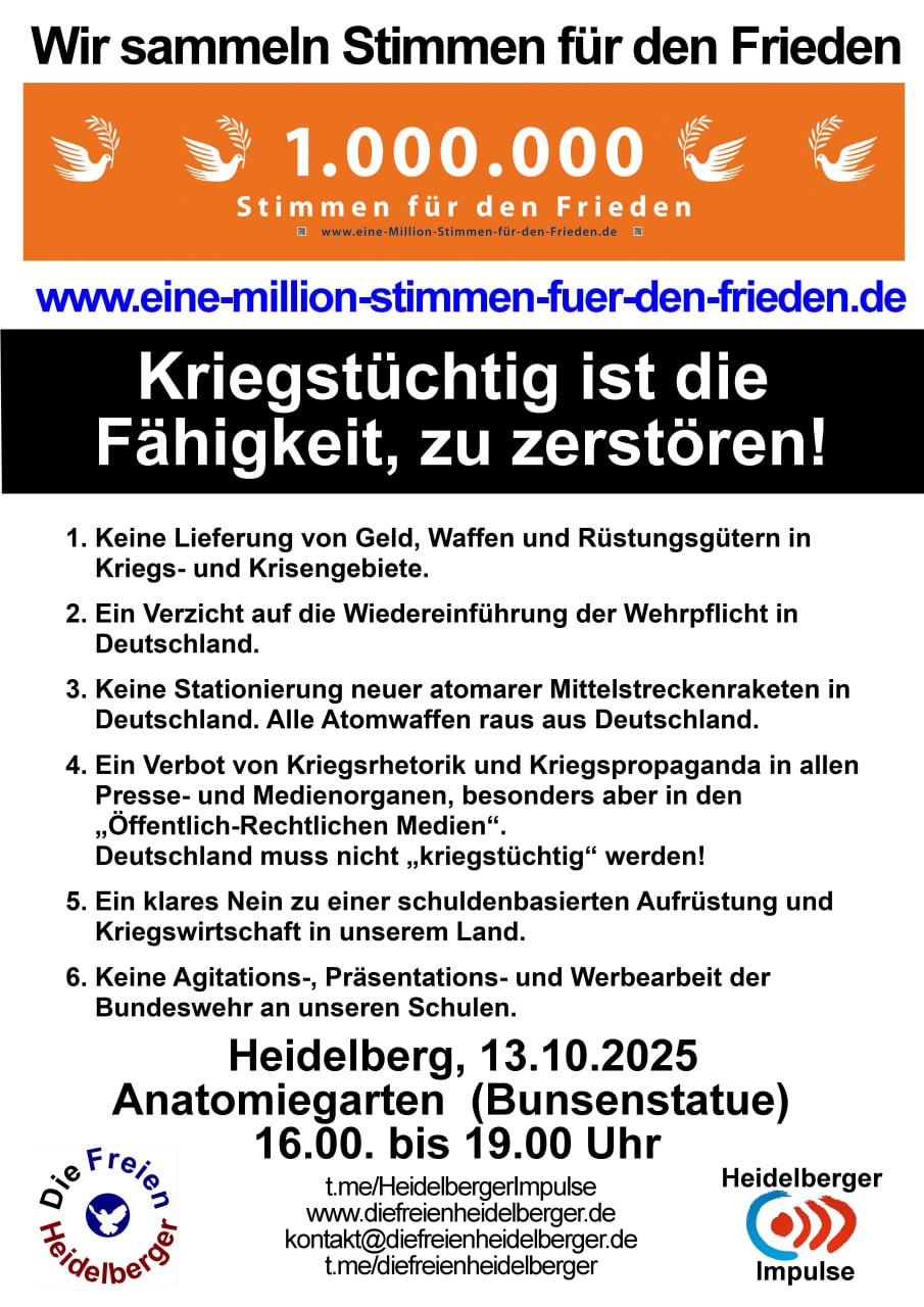 Montag, 13.10.2025, HD-Altstadt, Anatomiegarten