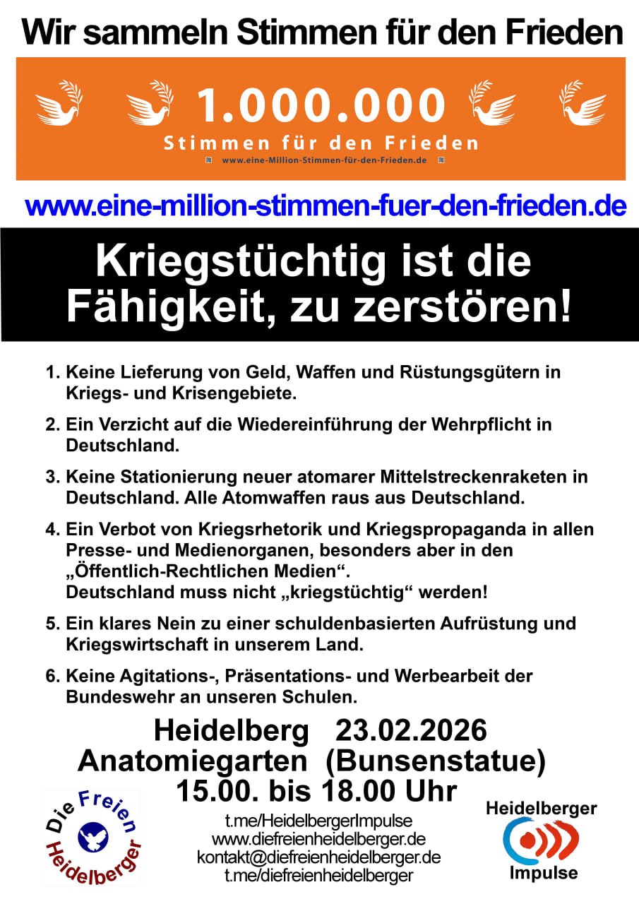 Montag, 23.02.2026, HD-Altstadt, Anatomiegarten