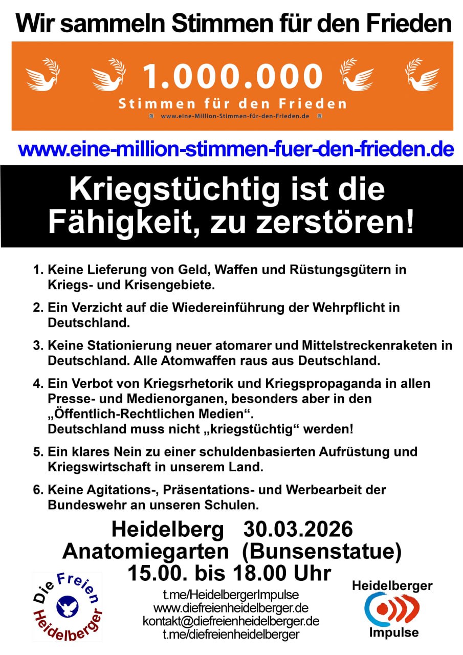 Montag, 30.03.2026, HD-Altstadt, Anatomiegarten